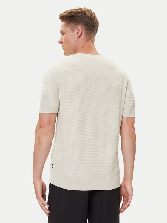 BOSS BOSS Camiseta H-Ianni 50543161 Écru Regular Fit