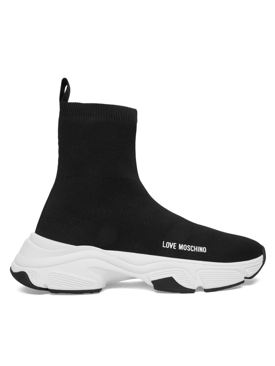 LOVE MOSCHINO Снікерcи LOVE MOSCHINO JA15386G1OIY8000 Чорний
