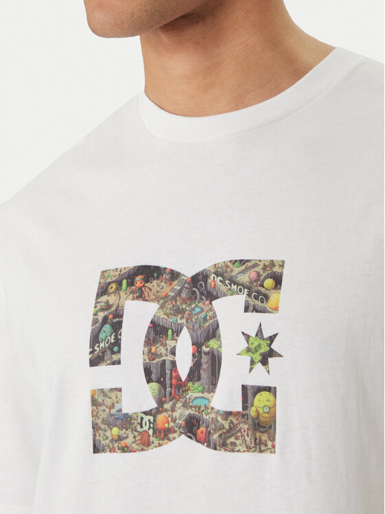 DC Shoes DC Shoes Camiseta Star Filled EDYZT04348 Blanco Regular Fit