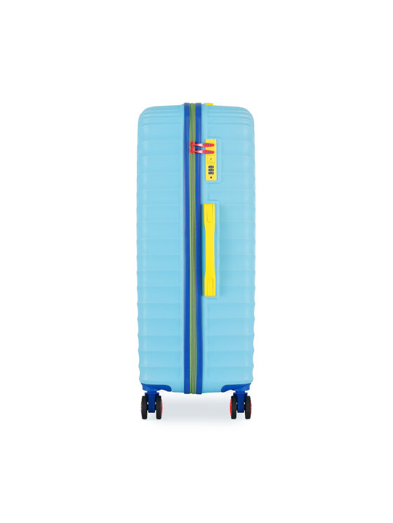 Semi Line Velký kufr Semi Line T5938-3 Modrá