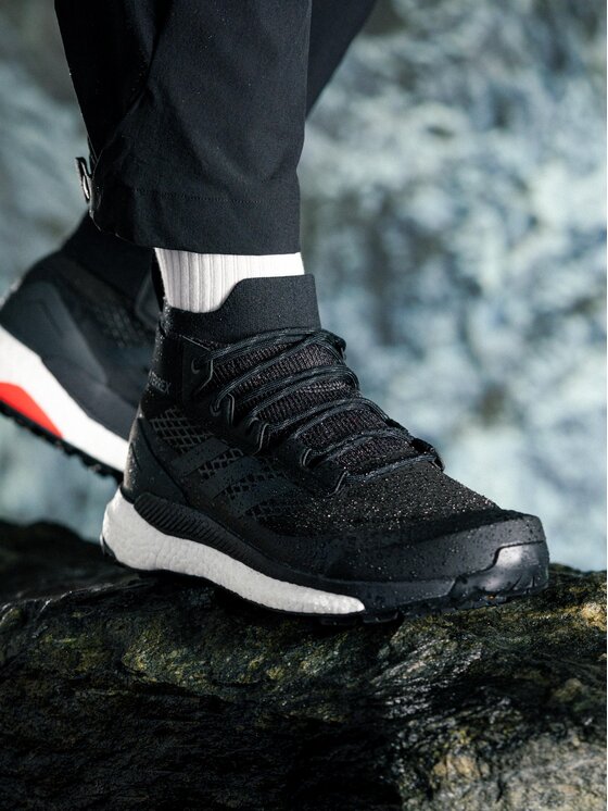 adidas Trekingová obuv adidas Terrex Free Hiker GORE-TEX Hiking Shoes G26535 Čierna