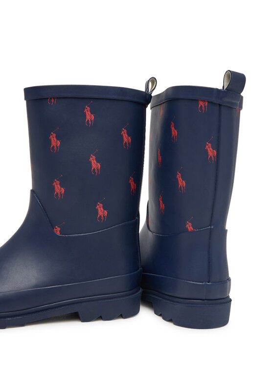 Polo Ralph Lauren Gumijas zābaki Polo Ralph Lauren Misty Rain Boot RL02987410 Tumši zils