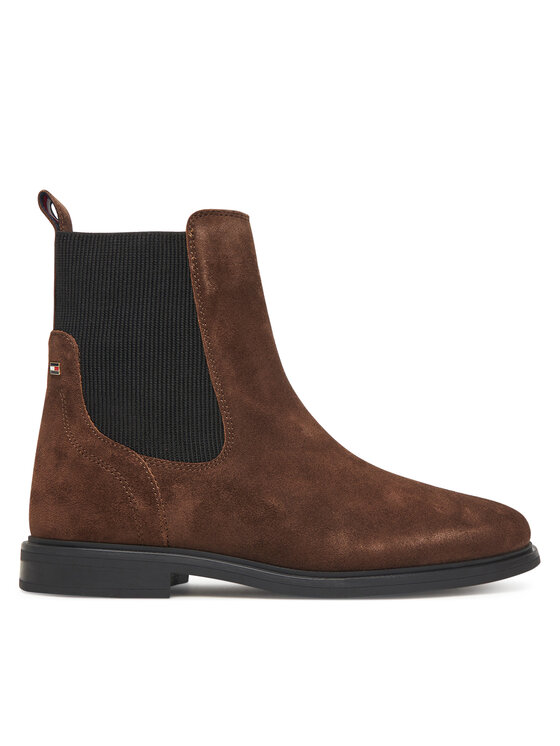 Tommy Hilfiger Štibletai Tommy Hilfiger Flag Boot FW0FW08780 Ruda
