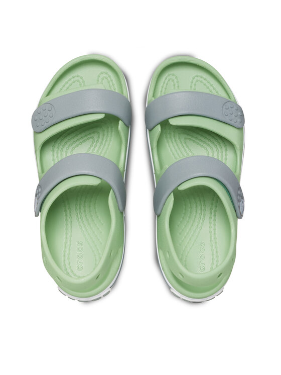 Crocs Sandały Crocs Crocband Cruiser Sandal Kids 209423 Zielony