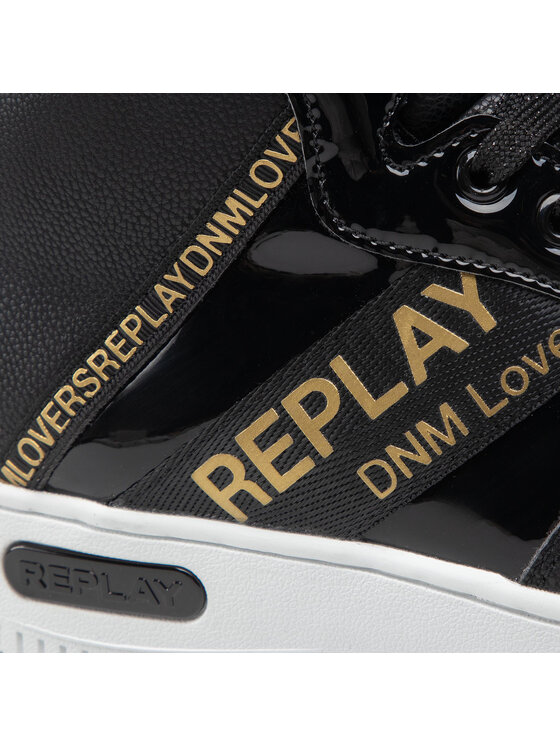 REPLAY Laisvalaikio batai Replay Cupra GWZ2U 001 C0013S Juoda