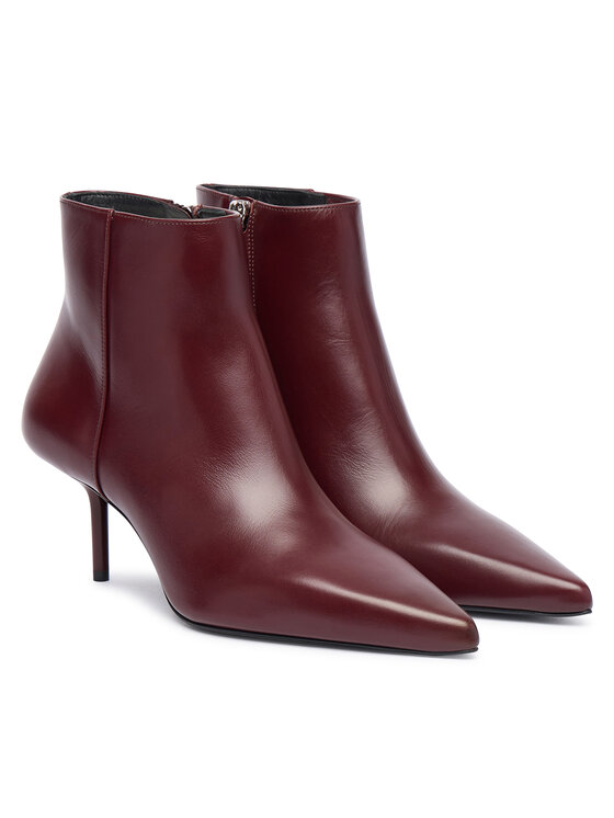 Max Mara Μποτάκια Max Mara Mxalightbootie 2624796032600 Μπορντό