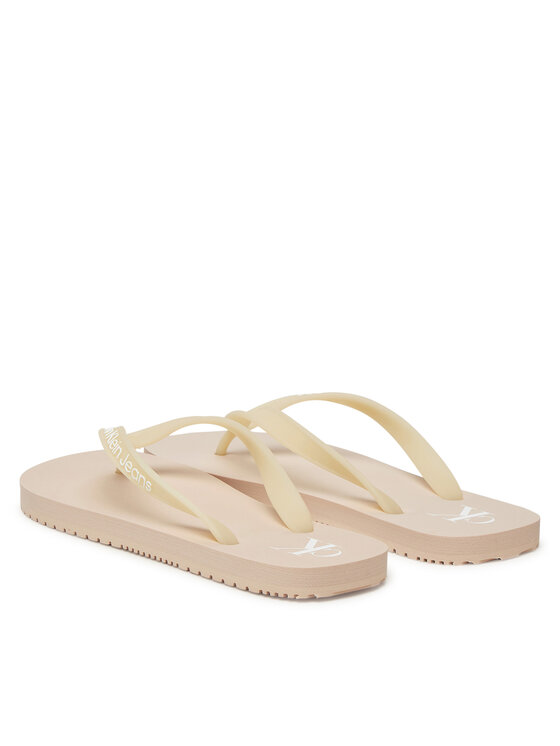 Calvin Klein Jeans Flip flop Calvin Klein Jeans Beach Sandal Transparent Tpu YW0YW01829 Roz