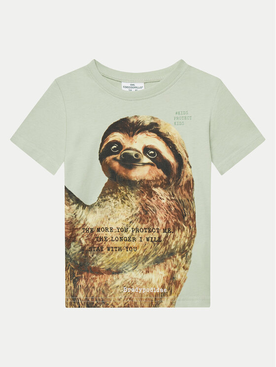 Coccodrillo Coccodrillo T-shirt WC5143204VUA Verde Regular Fit