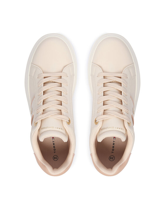 Tommy Hilfiger Sneakersy Tommy Hilfiger T3A9-35091-1355359 D Svetlo béžová