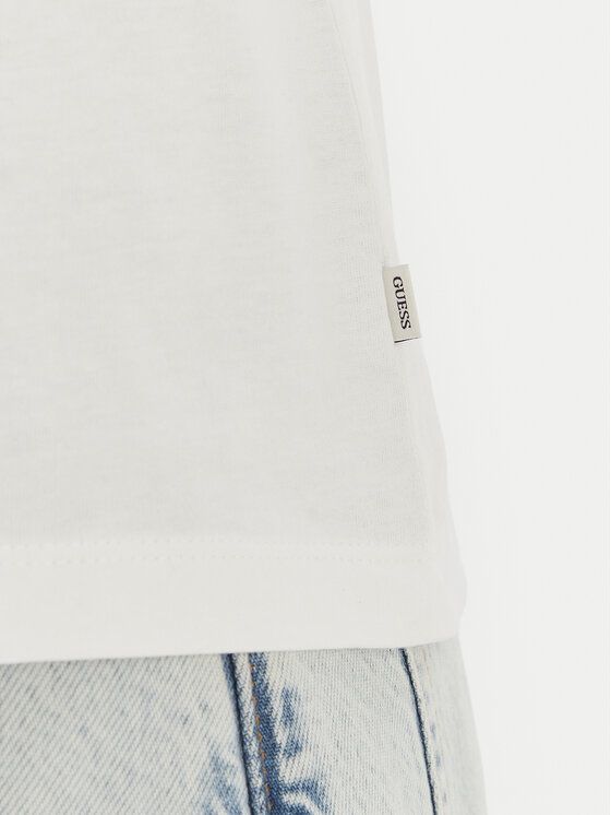Guess Jeans Guess Jeans Camiseta W6GIC5 K8HM0 Blanco Regular Fit