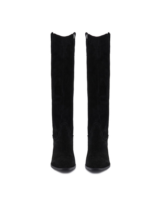 DeeZee Kovbojské topánky DeeZee W4LD190203 Čierna