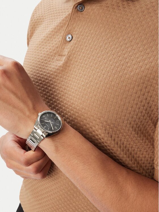 Casio Часовник Casio MTP-1302D-1A1VEF Сребрист