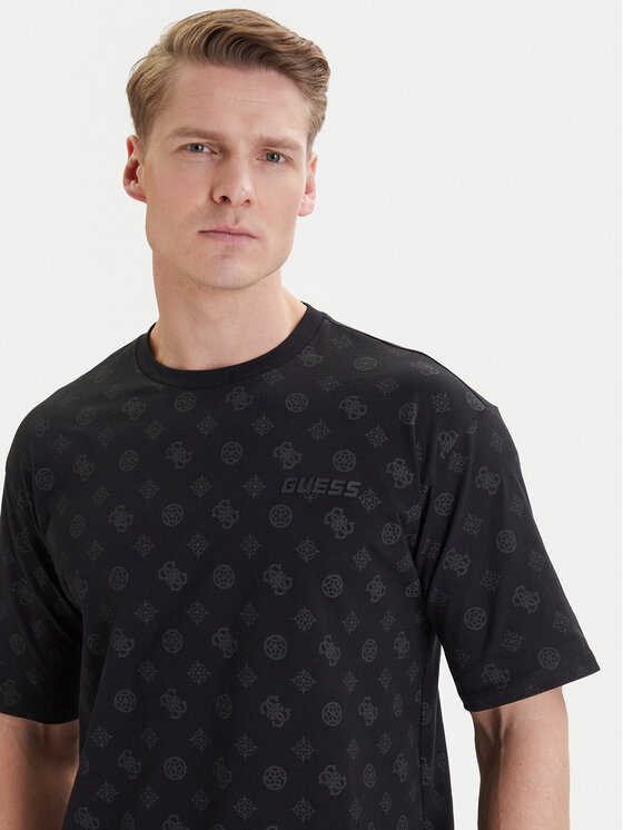 Guess Guess Футболка Z6GI07 K2852 Чорний Relaxed Fit