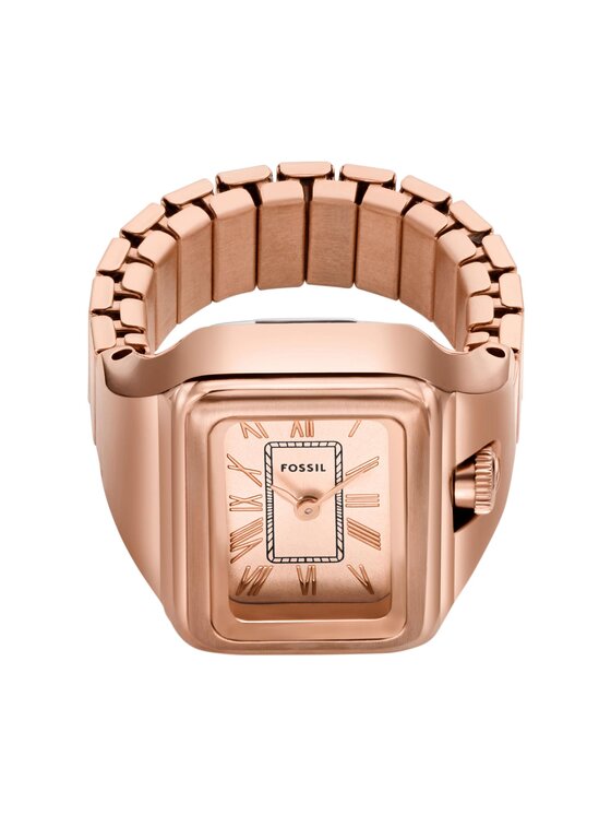 Fossil Годинник Fossil Watch Ring ES5345 Рожевий