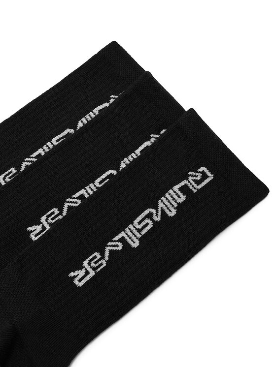Quiksilver Calzini lunghi Quiksilver AS_QUIKSILVER_100W_SS25 (3-PACK) Nero