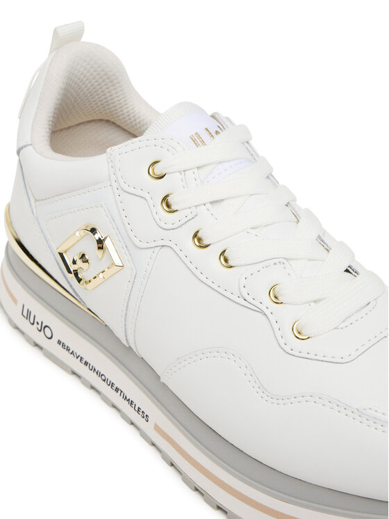 Liu Jo Sneakersy Liu Jo Maxi Wonder 01 BF5009 P0102 Biela