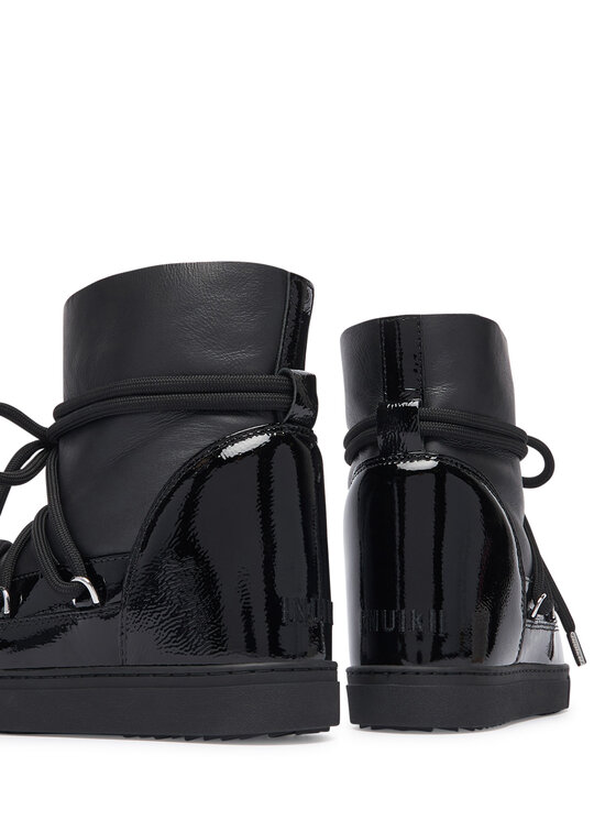 Inuikii Hótaposó Inuikii Gloss Wedge 1001.004.0052 Fekete
