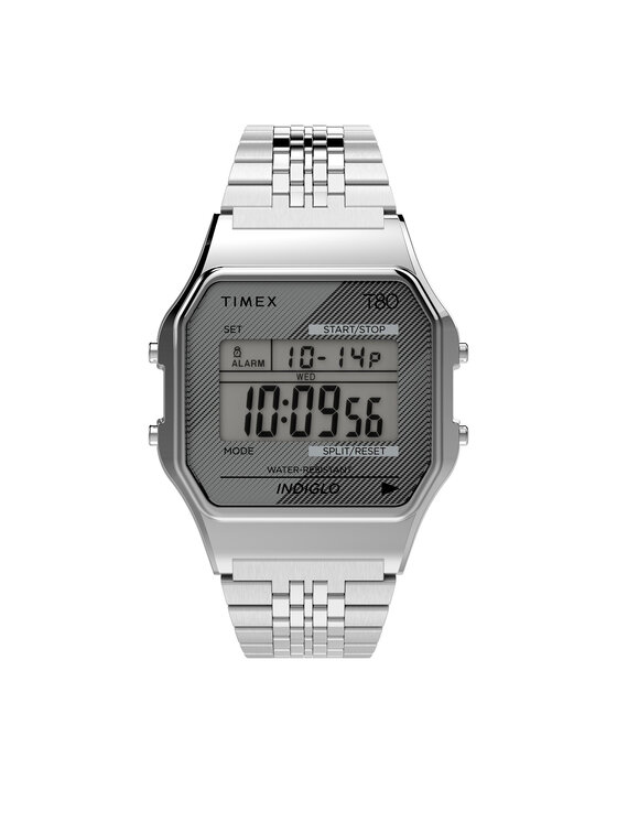 Timex Ceas Timex T80 TW2R79300 Argintiu