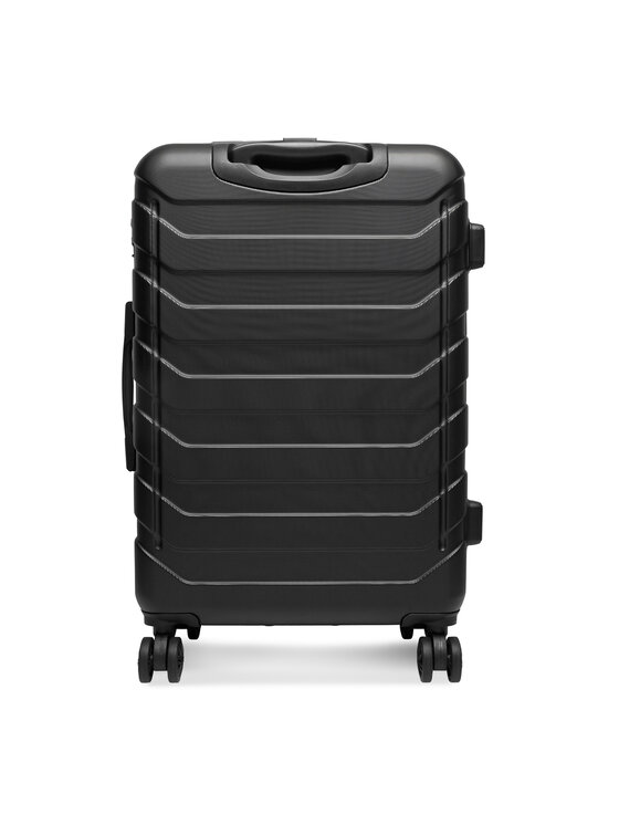 GINO ROSSI Valiză medie GINO ROSSI CEO-GIN-M-001-05-BLACK4 Negru