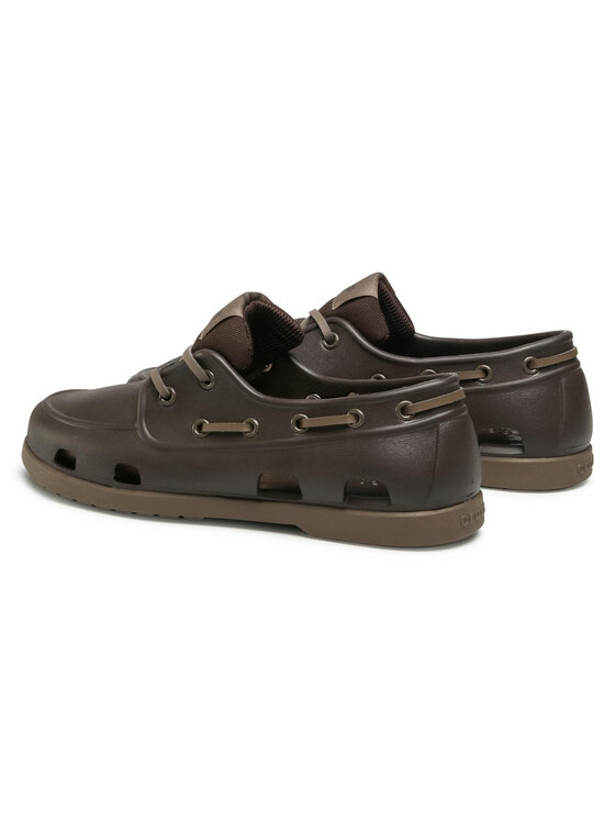 Crocs Półbuty Crocs Classic Boat Shoe M 206338 Brązowy