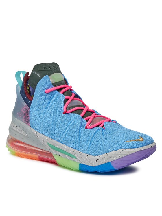 Nike Basketbola apavi Nike Lebron XVIII DM2813-400 Zils