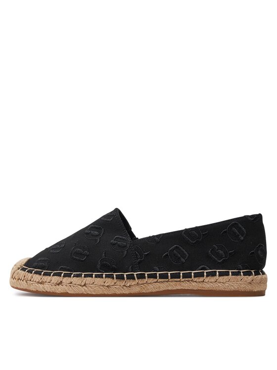 KARL LAGERFELD Espadrilky KARL LAGERFELD KL80124A Čierna