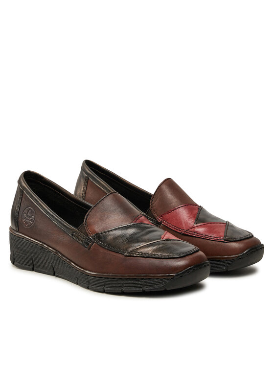 Rieker Μοκασίνια Rieker 53785-25 Καφέ