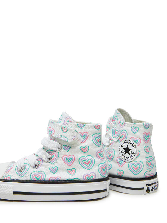 Converse Кеди Converse Chuck Taylor All Star Hearts Easy-On A08379C Кольоровий