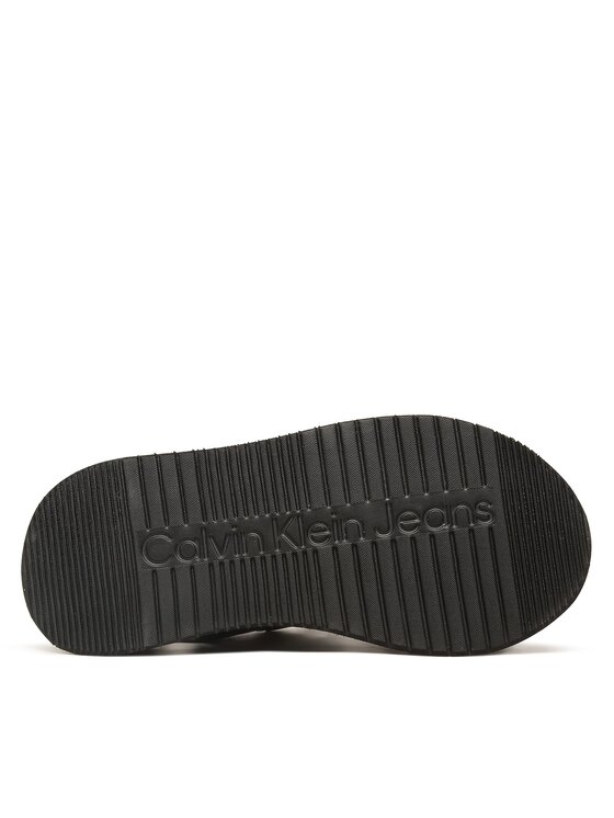 Calvin Klein Jeans Sandale Calvin Klein Jeans Prefersato Sandal Webb YW0YW01071 Negru