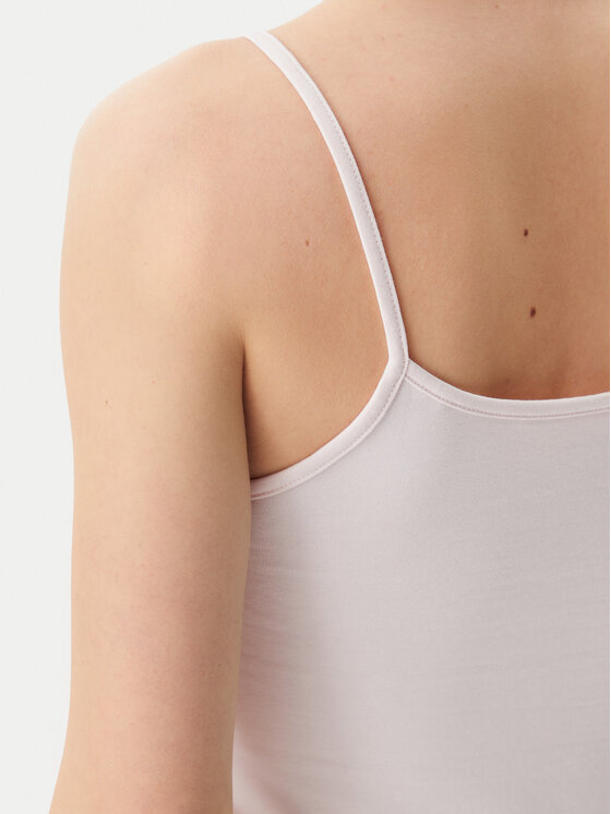 Calvin Klein Jeans Calvin Klein Jeans Top Monologo J20J223105 Ružičasta Slim Fit