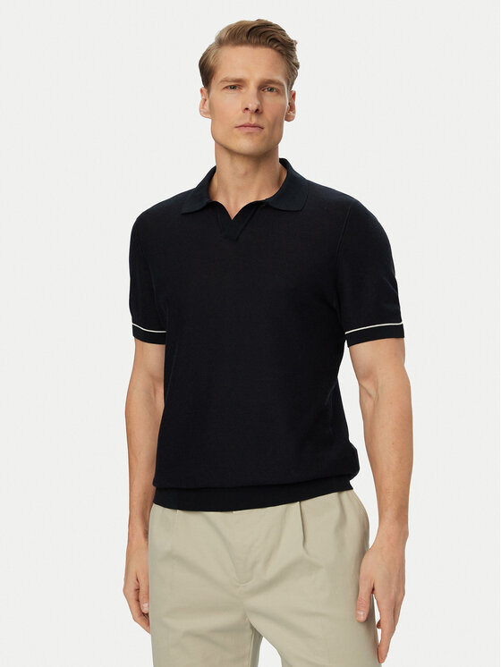 BOSS BOSS Polo H-Narciso 50560483 Azul marino Regular Fit