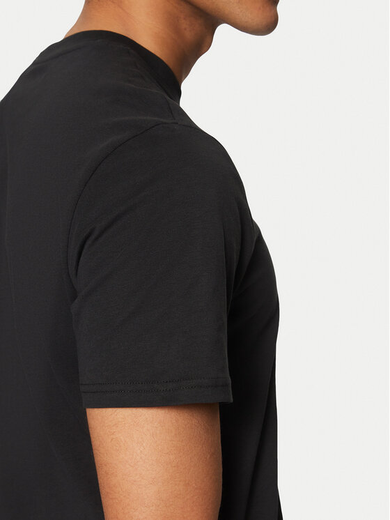 Guess Guess Camiseta U4BM03 KCAM1 Negro Regular Fit
