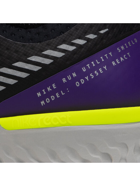 Nike Buty do biegania Nike Odyssey React 2 Shield BQ1671 002 Czarny