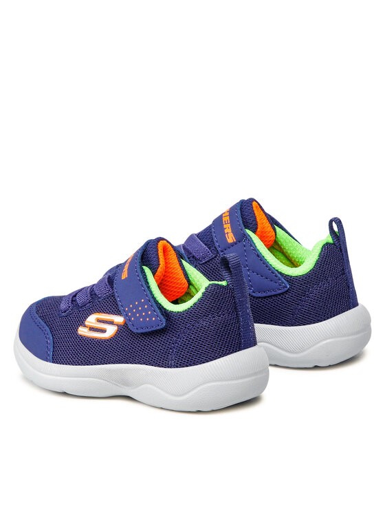 Skechers Sneakersy Skechers Mini Wanderer 407300N/NVLM Tmavomodrá