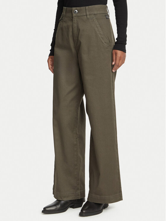 G-STAR G-STAR Pantalones de tela Helsinki  D29952-C096 Verde oscuro Relaxed Fit