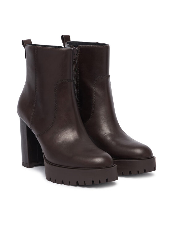 PINKO Botki PINKO Clara 01 SD0577P001 Brązowy