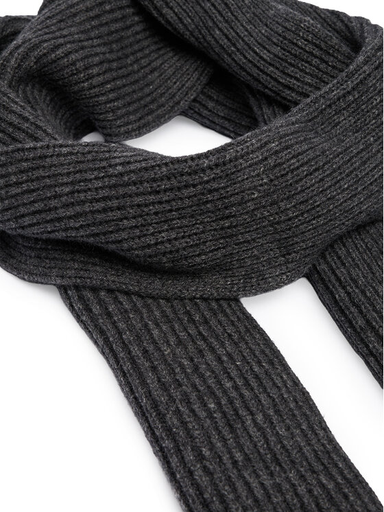 Calvin Klein Šál Calvin Klein Ck Metal Wool Rib Scarf LV04D8056G Šedá