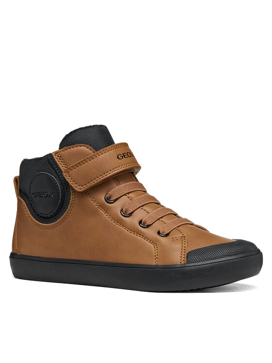 Geox Sneakersy Geox J Gisli Boy J465CC 0MEFU C1192 S Hnědá