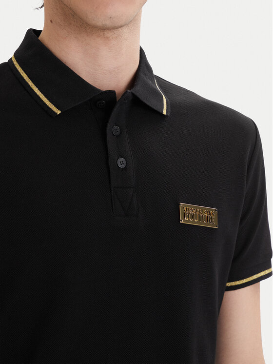 Versace Jeans Couture Versace Jeans Couture Polo 80GAGT05 CJ01T Negro Regular Fit