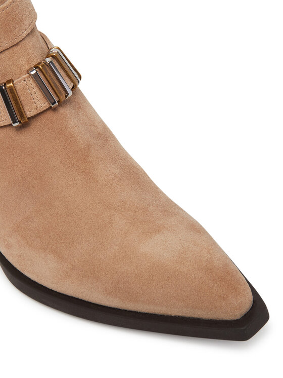 PINKO Ковбойські чоботи PINKO Tex 13 SD0343 P002 Бежевий