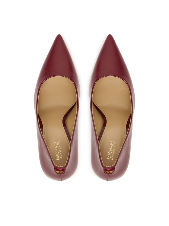 MICHAEL Michael Kors Pantofi cu toc subțire MICHAEL Michael Kors Amara Pump 40F6AMHP1L Roșu