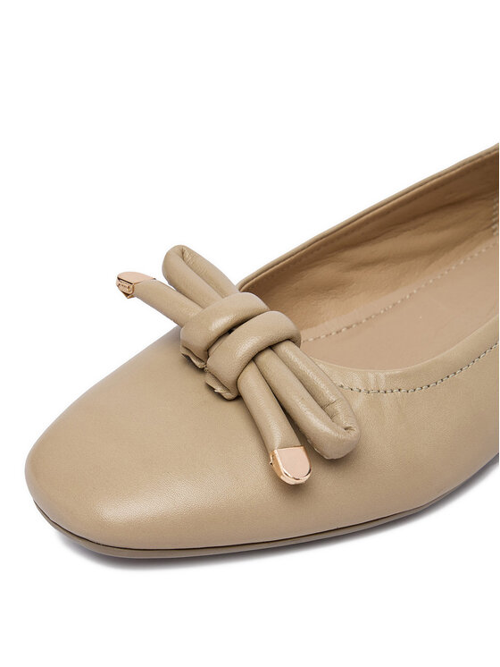 U.S. Polo Assn. Балетки U.S. Polo Assn. EO-OXANA001W/6L1 Світло-бежевий