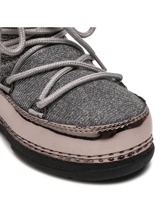 KangaRoos Śniegowce KangaRoos K-Moon 18306 000 2110 Srebrny
