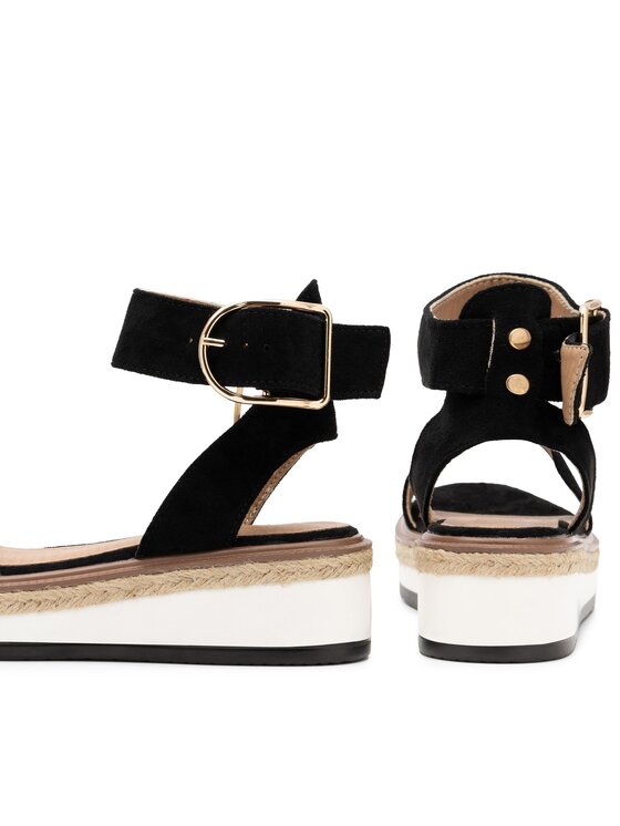 DeeZee Sandali DeeZee WS091-01 Nero