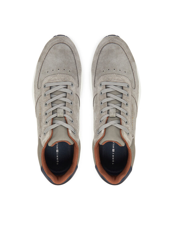 Tommy Hilfiger Sneakers Tommy Hilfiger Premium Suede Hybrid FM0FM05690 Grigio