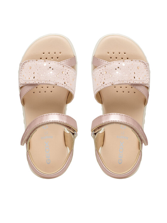 Geox Sandales Geox J Sandal Haiti Girl J658ZC 0NFMA C8010 S Rozā