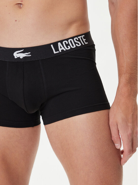 Lacoste Lacoste Conjunto de calzoncillos boxer 5H2393 Negro