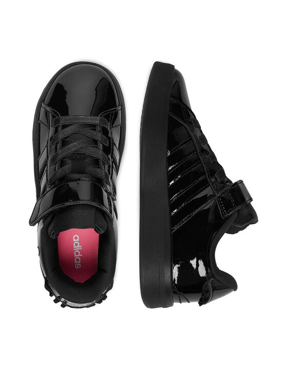 adidas Snīkeri adidas C-GRAND COURT 3.0 GIRLS EL C KI8116 Melns