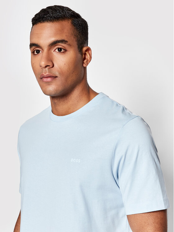 BOSS Boss Футболка Thompson 01 50468347 Блакитний Regular Fit