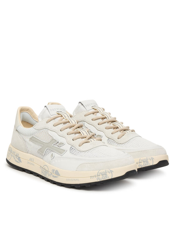 Premiata Sneakersy Premiata Nous Var 8106 Biela